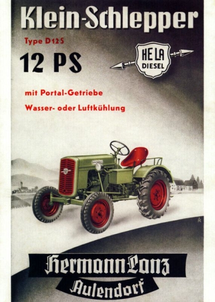 Bach "Prospekte beruehmter Traktoren" Tractor-History 1998 (6249)